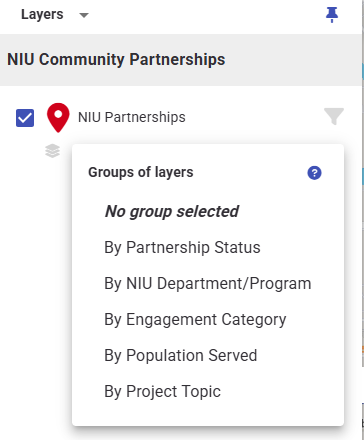 partnership map layers menu